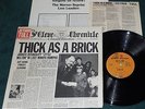 Jethro Tull Thick As A Brick LP 1972 USA Newspaper Sleeve 
