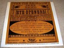 The TIN RAINBOW JAZZ BAND - Eye Openers  - RARE 1961 TOAD TR-LP 1 with Insert
