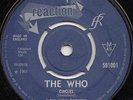 THE WHO  CIRCLES  SUBSTITUTE  UK ORIG  RARE WITHDRAWN FIRST PRESSING