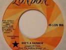 THE ROLLING STONES SHE'S A RAINBOW / 2,000 LIGHT YEARS PROMO 45 LONDON LON-906