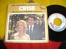 French Vogue 45 X 12 059 ed1 Pierre Cavalli: Crise. ORIGINAL TV SOUNDTRACK, RARE