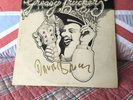 Dave Brock Bob Calvert Signed Greasy Truckers Party LP Hawkwind (& others) 1972
