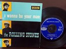 the ROLLING STONES I wanna be your man DECCA 457.026 M RARE 4 track EP FRENCH  
