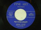 Arena Allen SHATTERED DREAMS / MY DARLING BERNEICE Willie McClain  Fine Art VG++