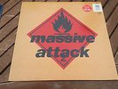 MASSIVE ATTACK-BLUE LINES ORIGINAL 1991 VINYL ISSUE LP 33RPM 1990s WBRLP1 MINT