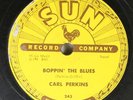 Hear Rockabilly 78 Carl Perkins - Boppin' The Blues / All Mama'S Children On Su