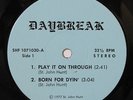 Obscure Hard Rock EP DAYBREAK Play It On Through on No Label M-