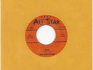 rare 50s group 45 The Versatones 'Bila' and 'Tight Skirt & Sweater' ALL STAR 501