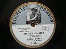 YIDDISH 78RPM SARAH GORBY DUCRETET-THOMSON SELMER Z 8341 FR