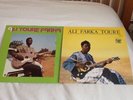 2 Ali Toure Farka Lp Vinyl Recrds - African