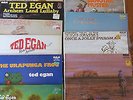 Estate sale Assortment of 10 Ted Egan Records
