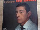 LP vinyl 25cm original L' étonnant Serge Gainsbourg  1961 VG-