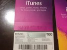 $100 iTunes Gift Card -