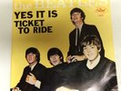 The Beatles Ticket To Ride/ Yes It Is Picture Sleeve Original 45