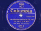 78 RPM -- Yacht Club Boys, Columbia 2887 (with Benny Goodman), E    Jazz
