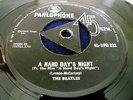 The Beatles, ‘A HARD DAY’S NIGHT/PLEASE MISTER POSTMAN’ 1964 MADE IN RHODESIA 45