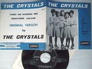 CRYSTALS Then He Kissed Me Brother Julius BELGIUM 45 Picture Sleeve LONDON w215