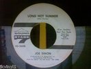 JOE SIMON-LONG HOT SUMMER - SOUND STAGE RARE PROMO. 2608. VG+.