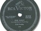 Rare ELVIS PRESLEY Rock'n Roll 78 RPM Record. One Night/I Got Stung