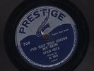 Prestige 708 Stan Getz There's A Small Hotel 78 rpm VG++ condition