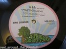 KING CRIMSON USA LP UK 1ST PRESSING A1/B1 NM/EX