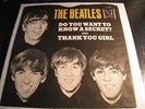 BEATLES pic sleeve 45 Vee Jay #587 Do You Want To Know A Secret / Thank You VG+