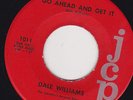R-A-B 45 RPM - DALE WILLIAMS on JCP  RECORDS