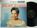 HELEN HUMES Songs I Like To Sing NM- CONTEMPORARY S 7582 DG LP Art Pepper Paich