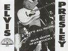 Elvis Presley - That's All Right - Blue Moon Of Kentucky, 45rpm, PS, gold vin...