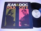 PROMO Jean (Ritchie) & Doc (Watson) at Folk City 1966 LP VG+