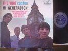 THE WHO lp CANTAN MI GENERACION argentina ID# 38303 NEARLY UNPLAYED ORIGINAL DEC