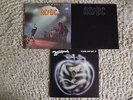 3LP VINYL- 2LP ACDC BACK IN BLACK & LET THERE BE ROCK,WHITESNAKE COME AN' GET IT