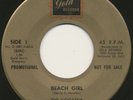 NODAENS on Gold —BEACH GIRL b/w GYPSY— surf teen rock 45 | BRIAN WILSON | ORIG