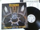 PESTILENCE testimony of the ancients metallica iron maiden motorhead venom