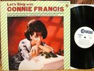 LET'S SING WITH CONNIE FRANCIS JAPANESE LYRICS  WHITE LABEL PROMO LP MM2060
