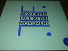 NEW ORDER Movement (LP) (limited edition pressing on clear vinyl) (Joy Division)