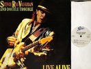 STEVIE RAY VAUGHAN & DOUBLE TROUBLE LIVE ALIVE UK 2LP  EPC 4502381 *EXCELLENT *