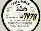 COUNTRY 78 : LESTER FLATT & EARL SCRUGGS ON COLUMBIA WHITE LABEL 20854