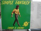 NM LP SANDY & CROMO simple fantasy SUPER RARE ITALO DISCO w. STEVE LEE-GOTTHARD