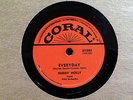 BUDDY HOLLY Everyday/Peggy Sue CORAL 61885 original E+ 1957 ROCKABILLY CLASSIC