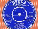 TEEN BEAT THE BROOKS (Brook Brothers) – ONCE IN A WHILE on DECCA 11868 DEMO HEAR