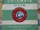 The Collins Kids 45 The Rockaway Rock 1956 Rockabilly w Columbia Sleeve VG++
