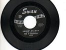 3 DEGREES 45 RPM Record LOOK IN MY EYES / DRIVIN' ME MAD Northern Soul SWAN