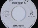 Northern Soul 45 DONALD HEIGHT Girl Do You Love Me RCA VG++/NM HEAR