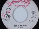 Northern Soul 45 GEORGE HOBSON Let It Be Real SOUND CITY HEAR