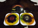 HIGH ON FIRE LUMINIFEROUS 2 X LP RED YELLOW BLUE STARBURST VINYL