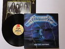 Metallica ?– Ride The Lightning LP FIRST PRESS THRASH METAL 1984 MFN 27