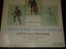 COLUMBIA SAX 2393 - MENDELSSOHN - MIDSUMMER NIGHT'S DREAM - KLEMPERER - EX/EX