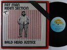 FAT MAN RIDIM SECTION Bald Head Justice LP on Top Ranking VG++ shrink