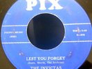  Original 50's Ohio Doo Wop 45 by the Invictas 
